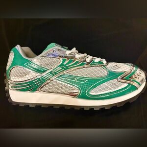 Botegga Veneta Orbit “Silver Parakeet”Sneakers for men